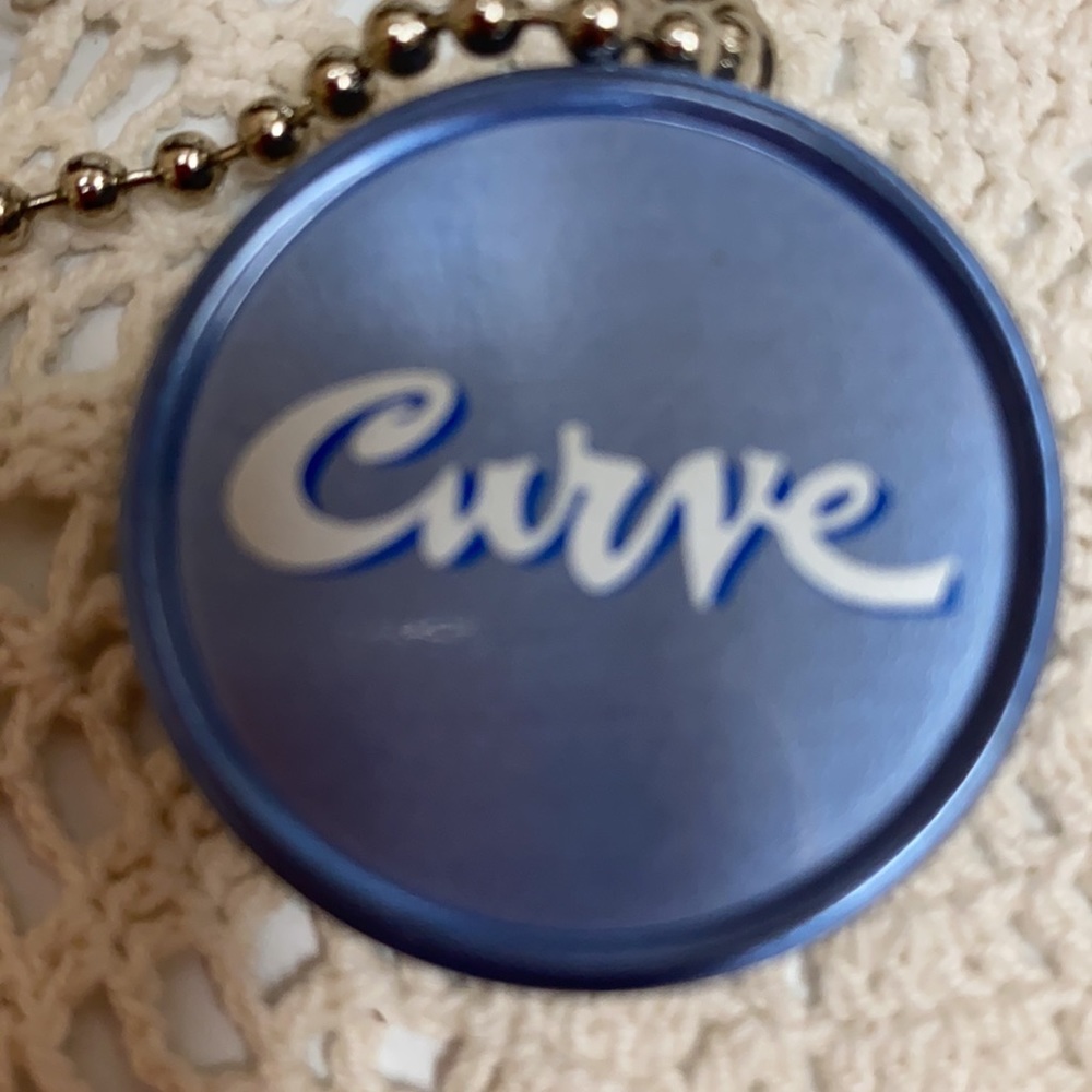 Curve solid perfume necklace brand new never used